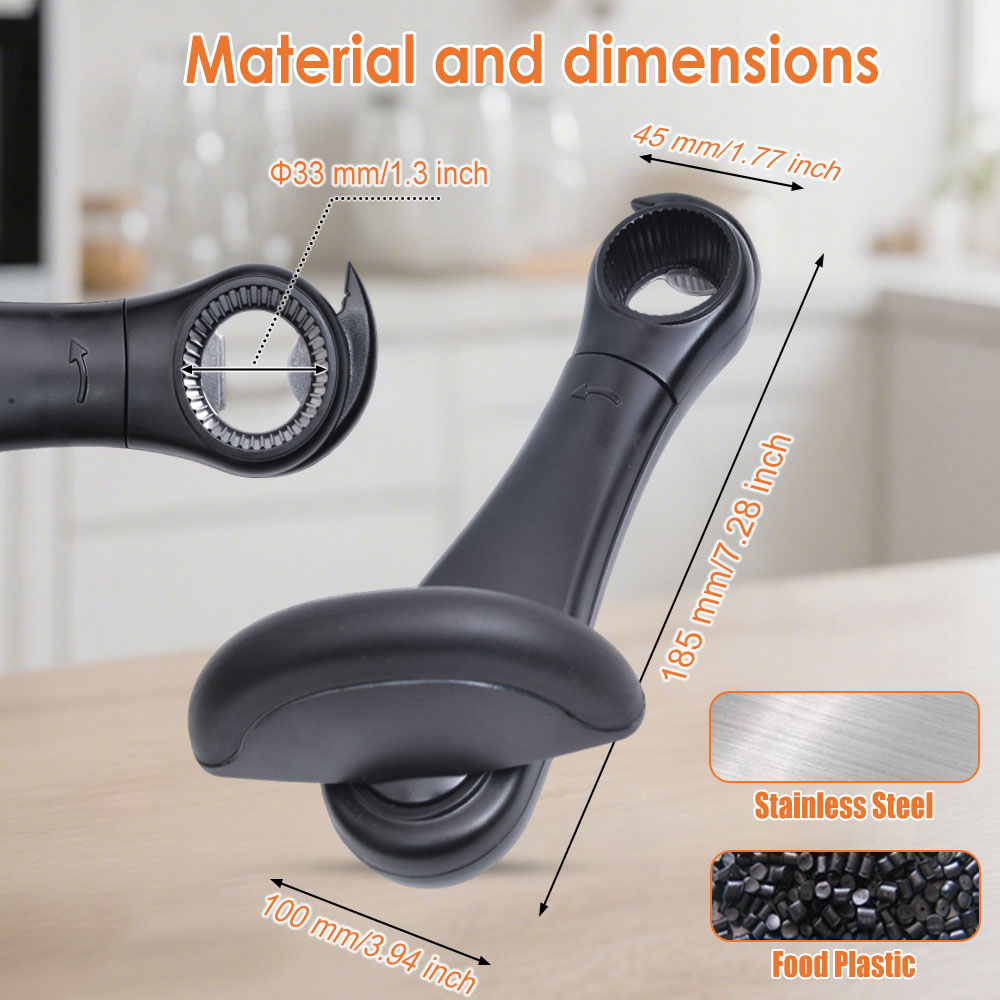 Kitchen Gadgets That Are Useful - Safe Cut Manual Can Openers Multifunctional