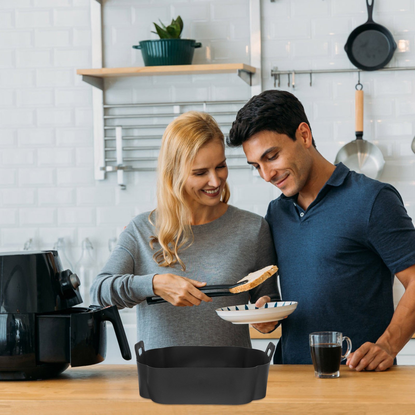 Air Fryer Accessories - Air Fryer Silicone Baking Liner Non