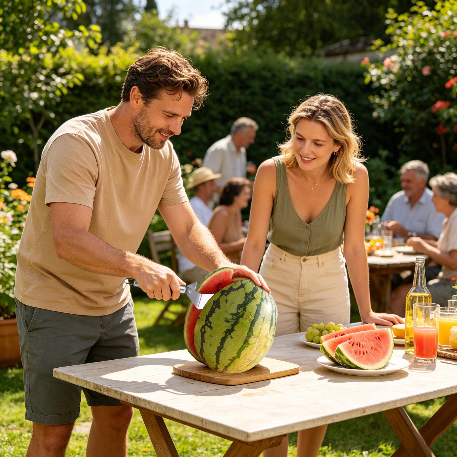 Stainless Steel Watermelon Sli - Watermelon Slicer Cutter ulasan dan harga