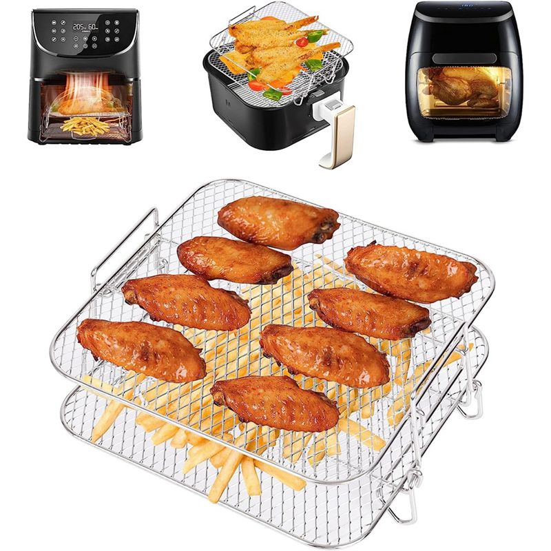 ✼Air Fryer Rack for Cosori 5.5 - Air Fryer Accessories ulasan dan harga