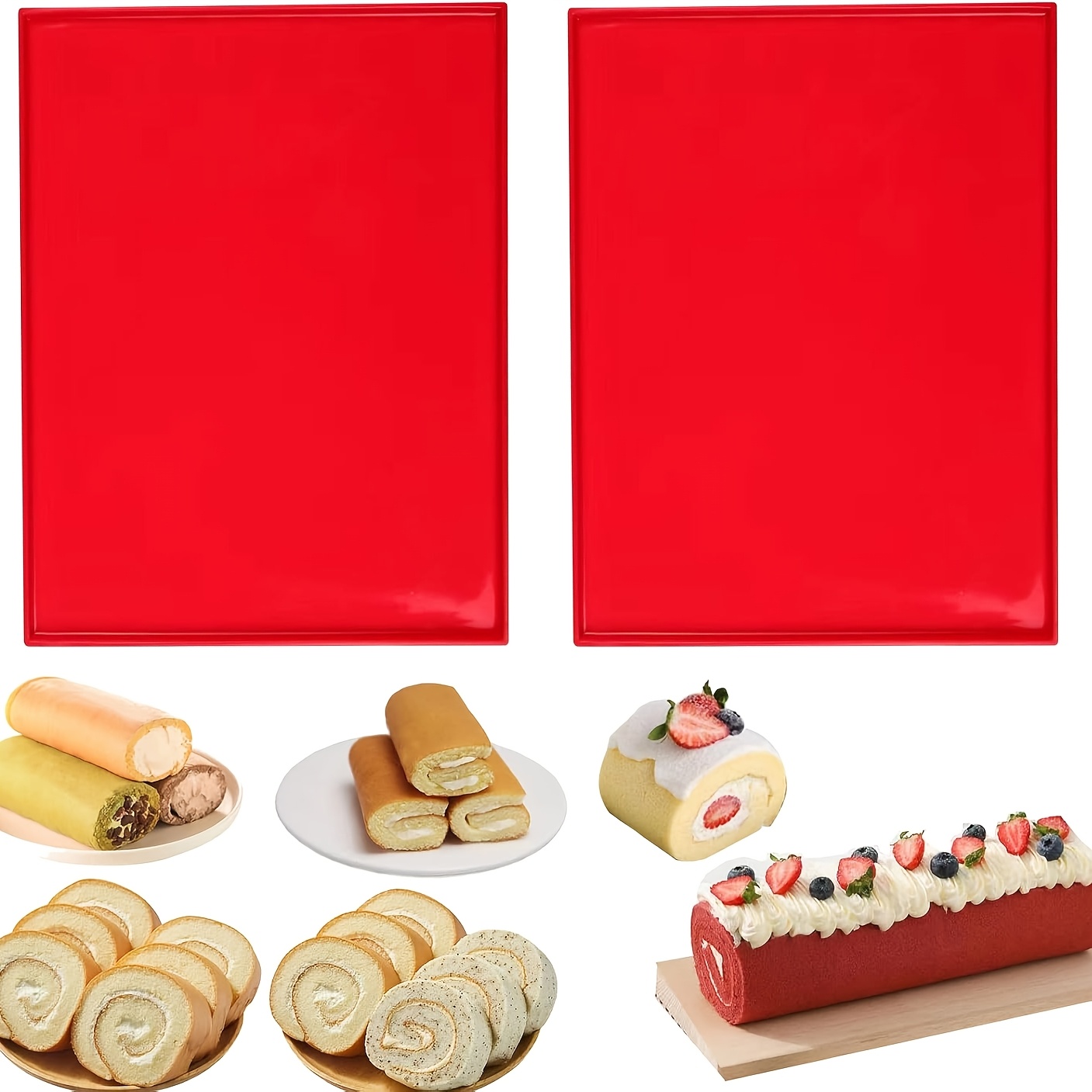 2 Silicone Baking Mats for Swi - Silicone Baking Mat ulasan dan harga