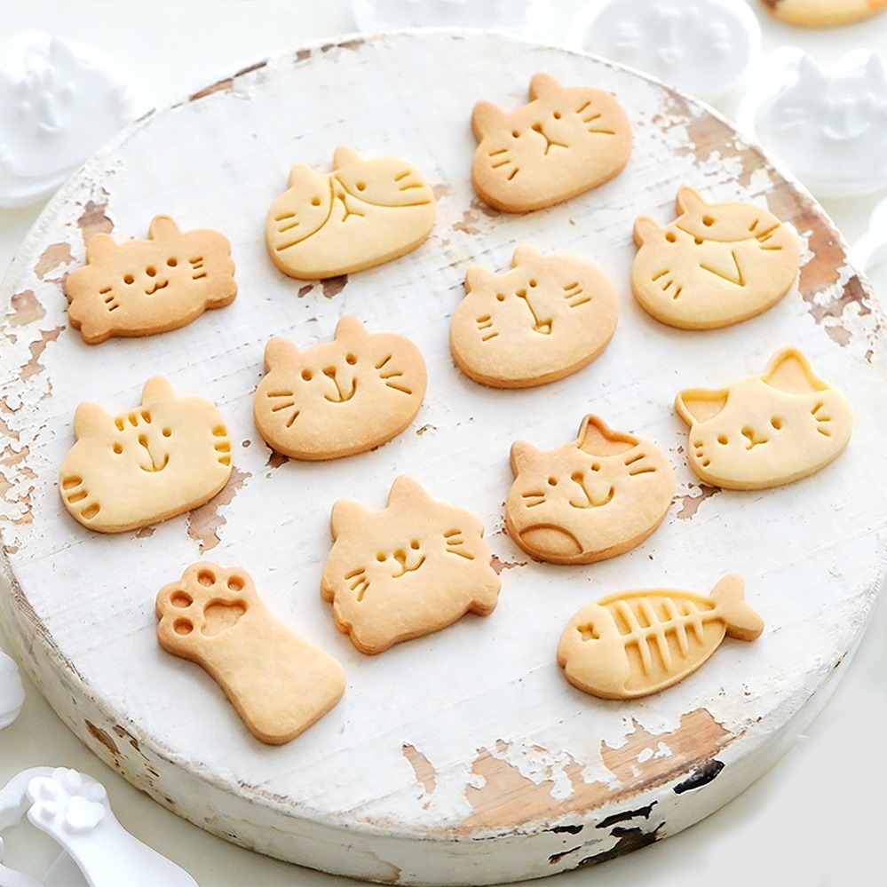 Cute Kitten DIY Stamp Cookie C - Kitchen Gadgets Oxo ulasan dan harga