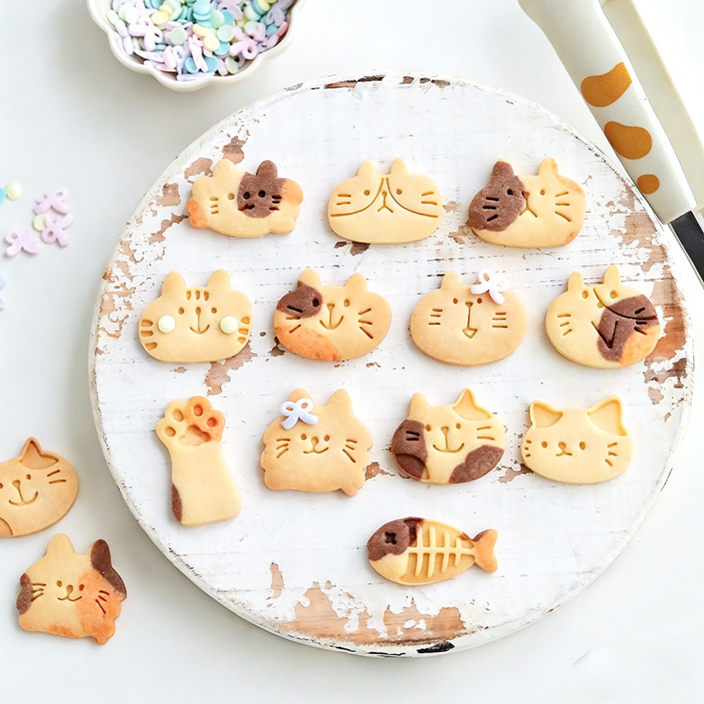Cute Kitten DIY Stamp Cookie C - Kitchen Gadgets Oxo ulasan dan harga