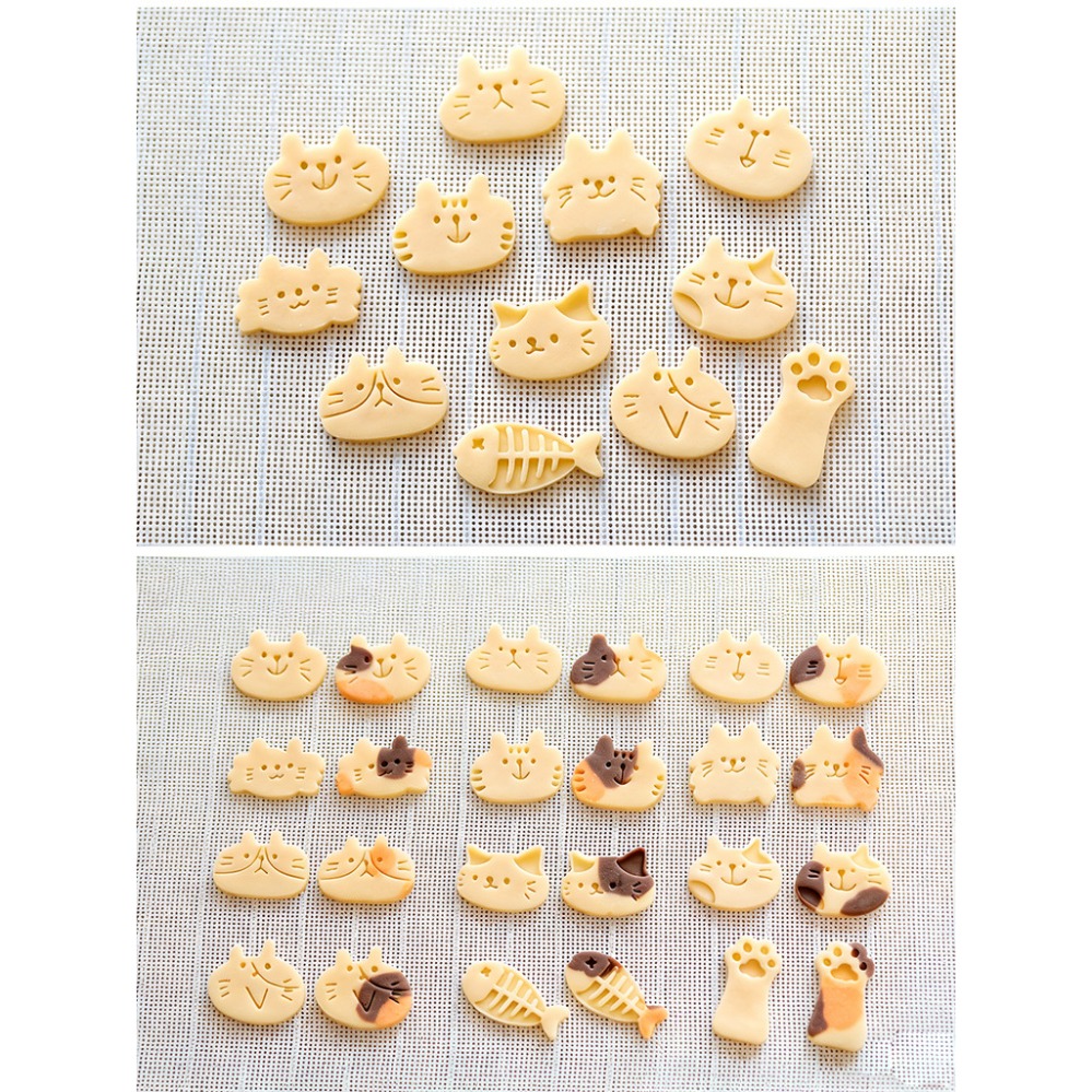Cute Kitten DIY Stamp Cookie C - Kitchen Gadgets Oxo ulasan dan harga