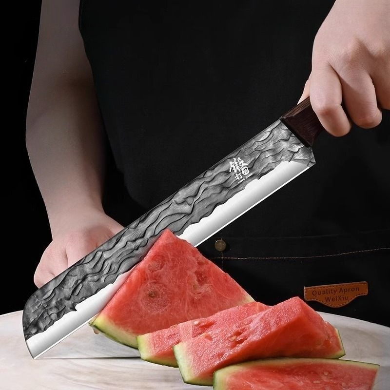 Forged fruit knife a large and - Watermelon Slicer Cutter ulasan dan harga