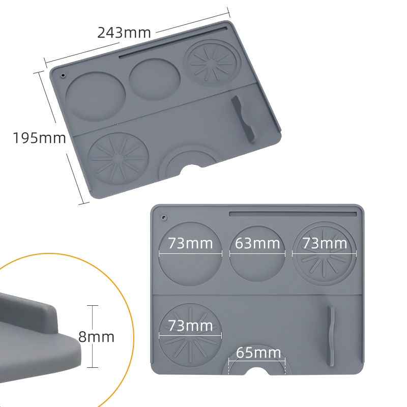 Coffee Tamper Mat Espresso Por - Kitchen Gadgets Oxo ulasan dan harga