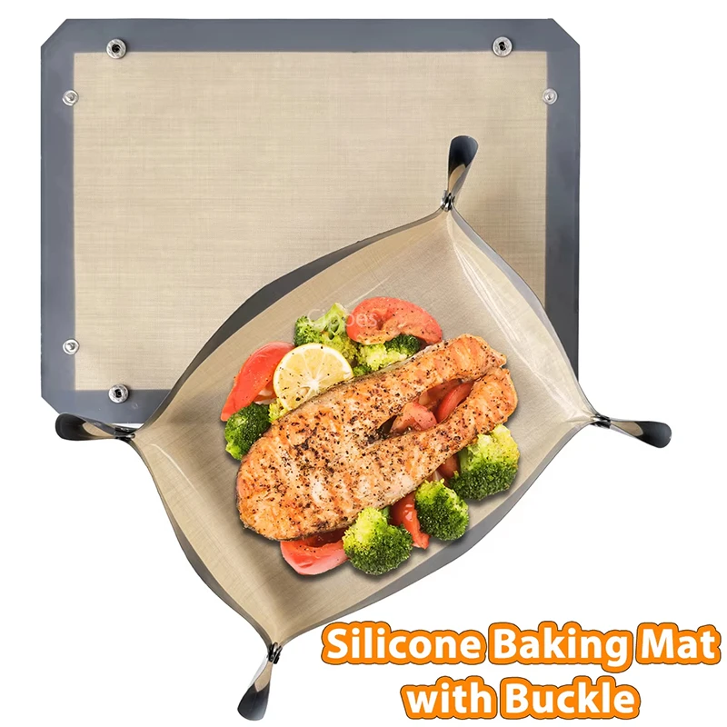 Silicone Baking Mat With Butto - Silicone Baking Mat ulasan dan harga