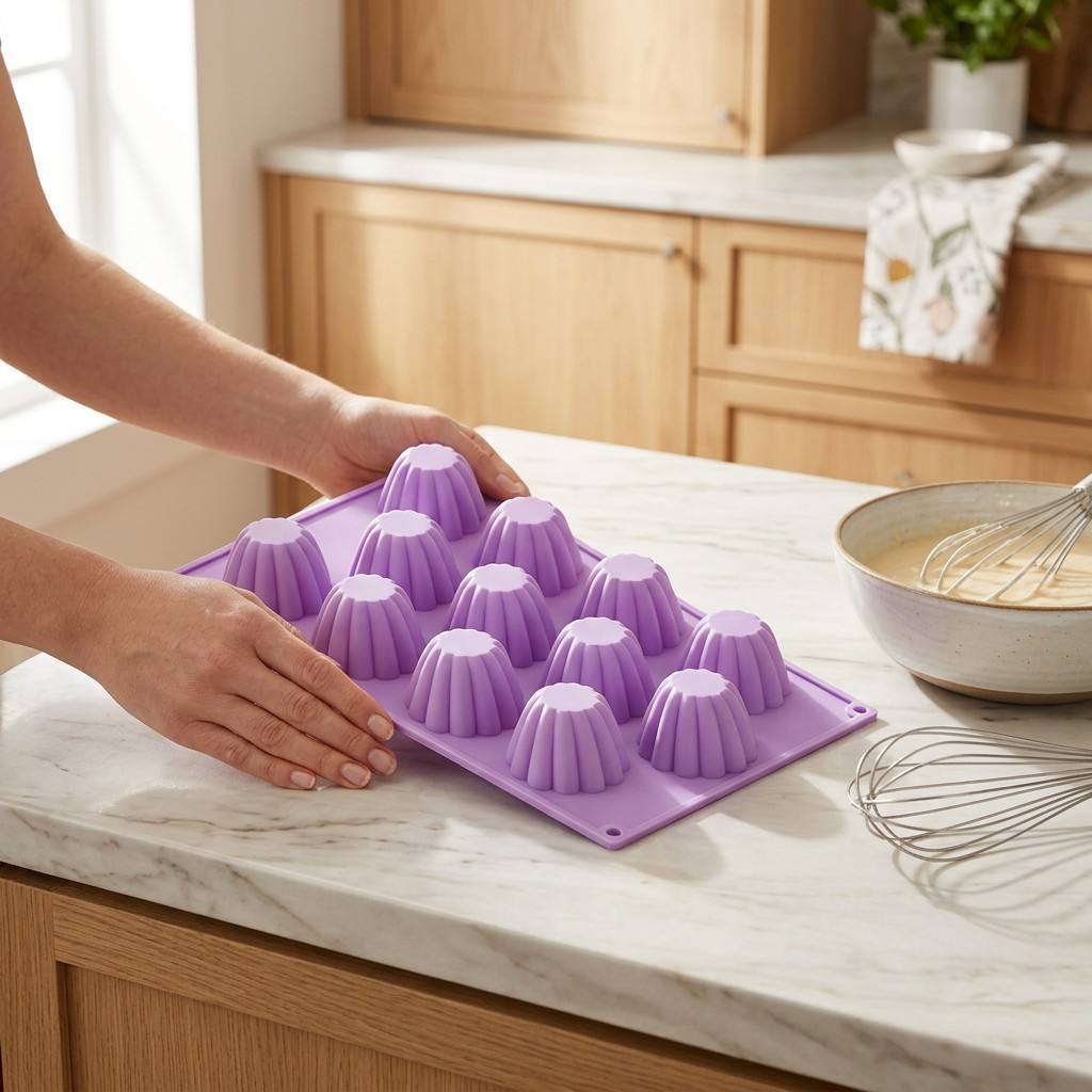 12-Cavity Mini Spiral Silicone - Kitchen Gadgets Oxo ulasan dan harga