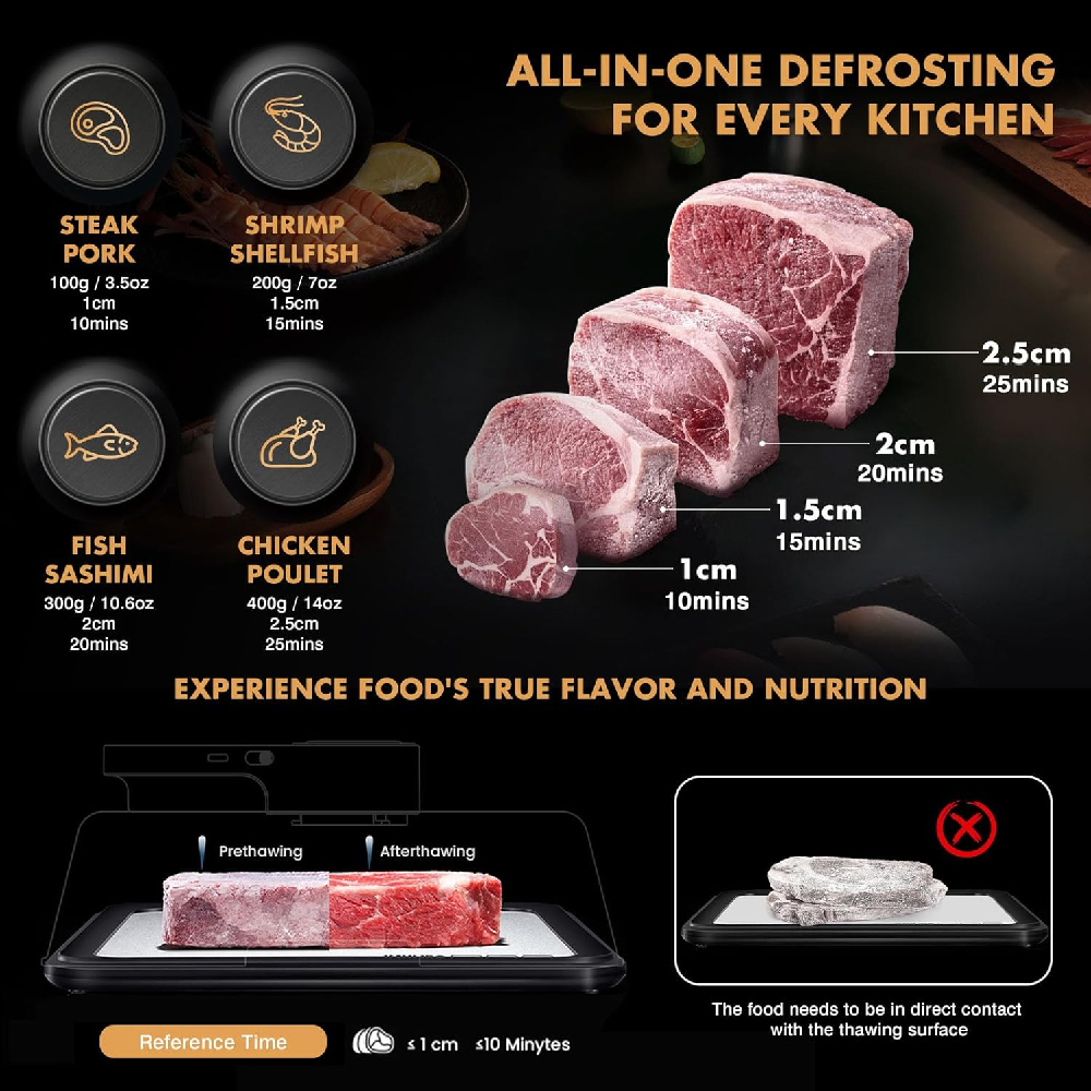 Rapid Frozen Food Defrosting T - Kitchen Gadgets That Are Useful ulasan dan harga