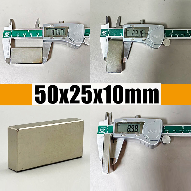 1/2/5/10pcs 50x25x10mm Magnet  - Kitchen Gadgets Under $25 ulasan dan harga