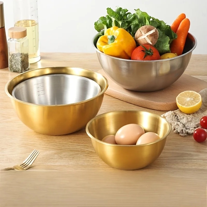 3PCS Stainless Steel Mixing Bo - Kitchen Gadgets Oxo ulasan dan harga